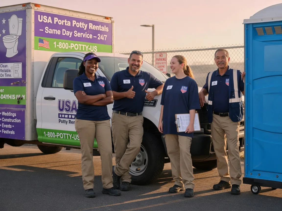 Porta Potty Rental company in Columbus, KS