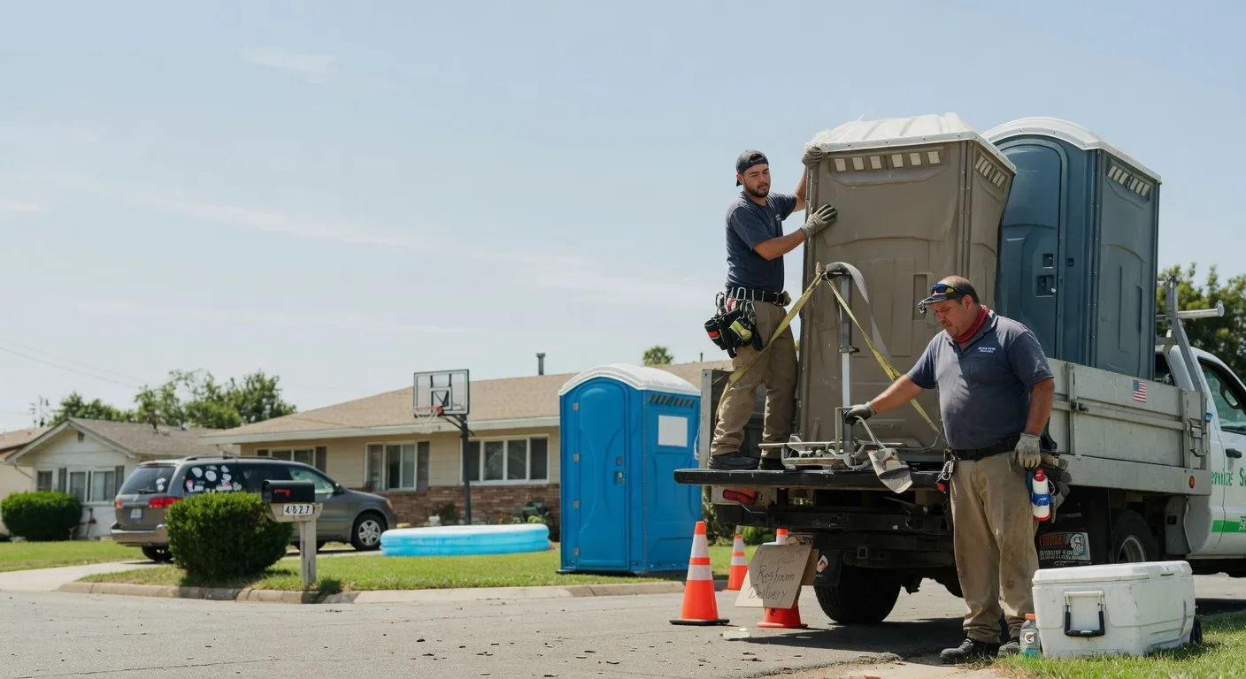 Porta Potty Rental in Columbus, KS near me